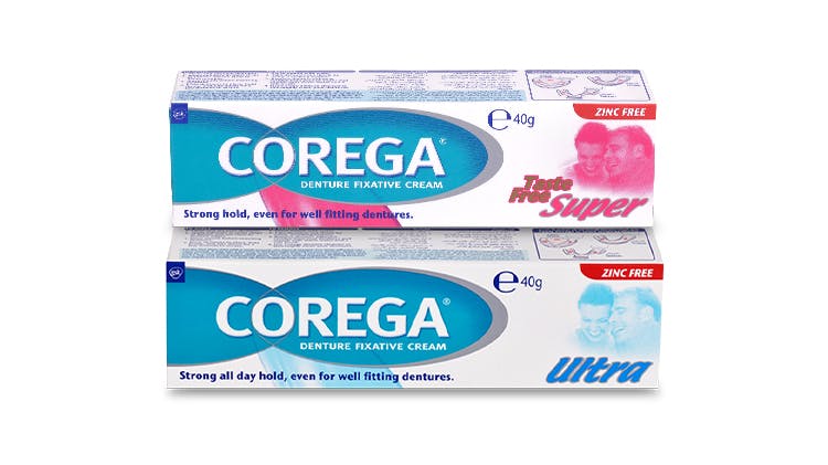 Corega fixative