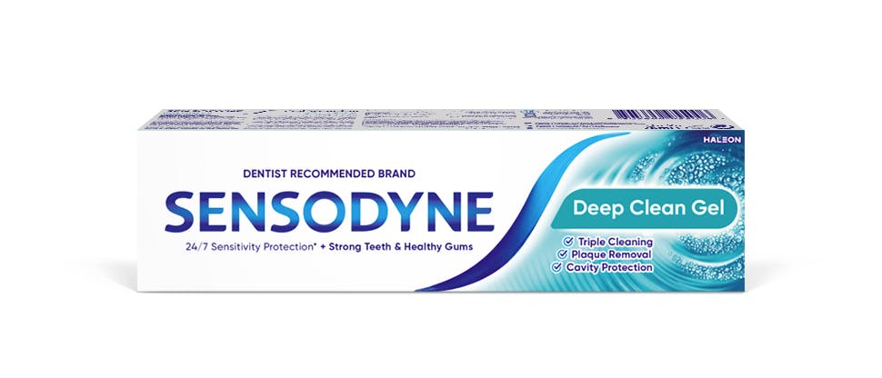 Sensodyne Deep Clean Gel - toothpaste packshot