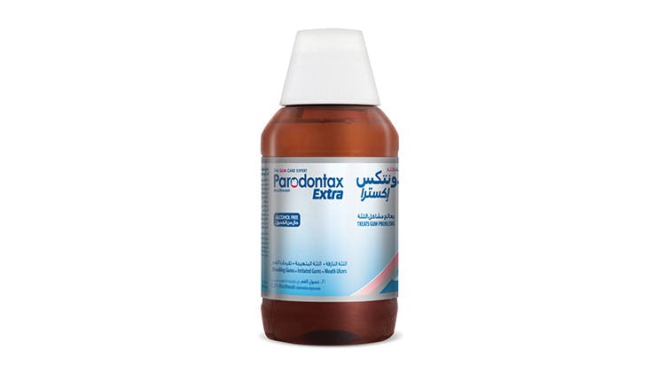 Parodontax Extra alcohol-free  mouthwash packshot