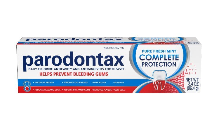 parodontax Complete Protection toothpaste packshot