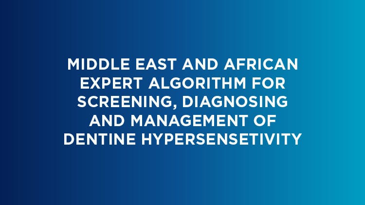 Dentine Hypersensitivity algorithm