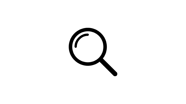 Magnifying glass icon 