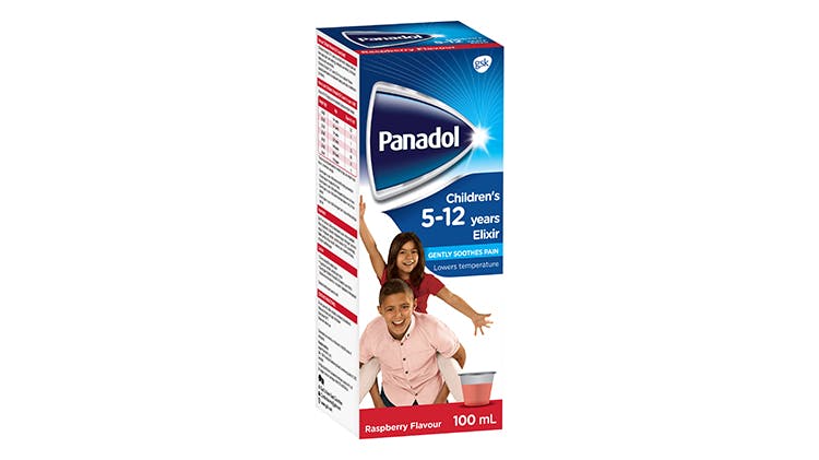 Panadol for children pack shot