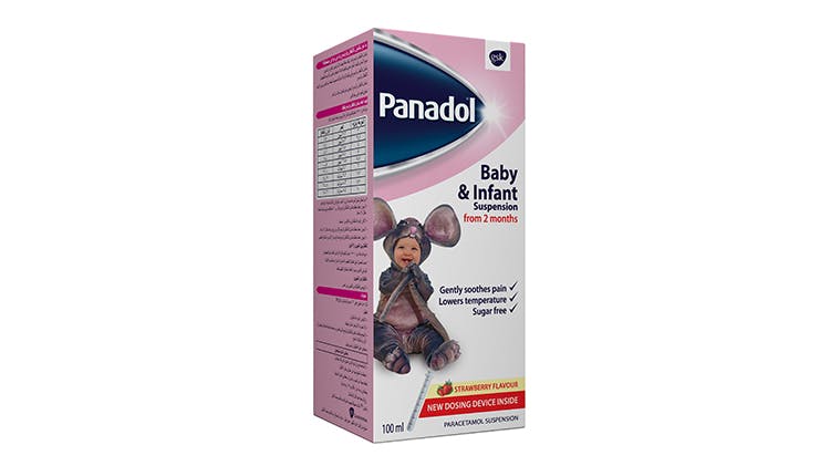 Panadol for children pack shot