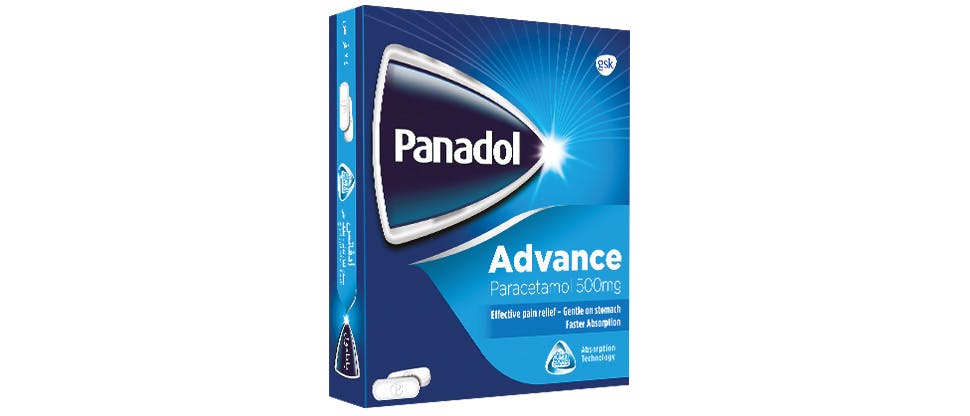 Panadol Advance pack shot