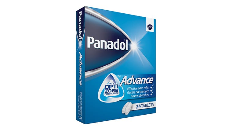 Panadol Advance pack shot