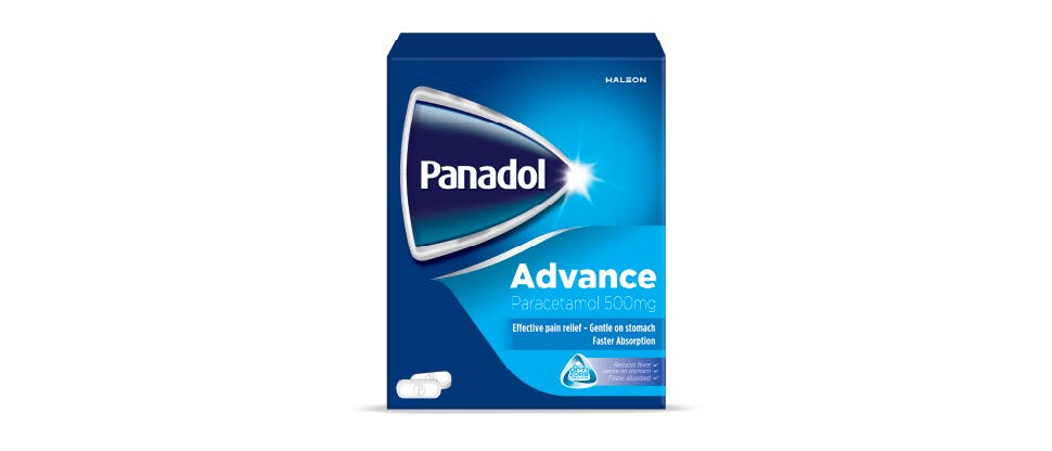 Panadol Advance pack shot