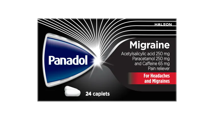 Panadol Migraine pack shot