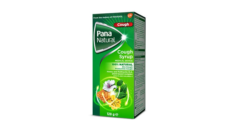 PanaNatural cough syrup Pack shot