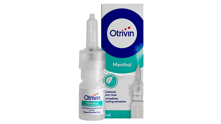 Otrivin Menthol Nasal Spray packshots