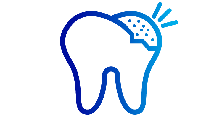 Painful tooth image