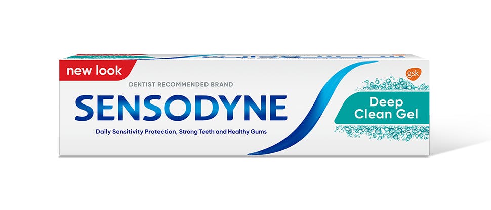 Sensodyne Deep Clean Gel - toothpaste packshot