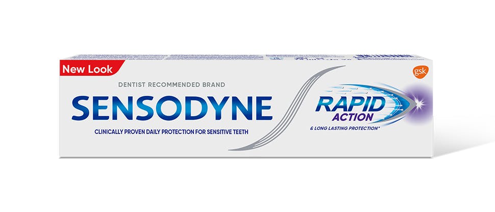 Sensodyne Rapid Action pack shot