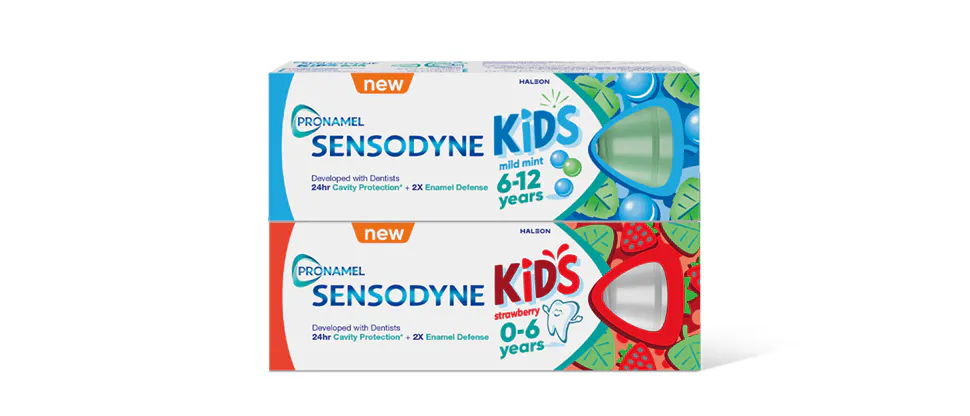 Pronamel Kids toothpaste range packs