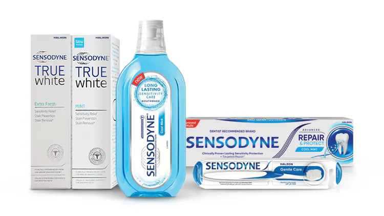 Various Sensodyne Products