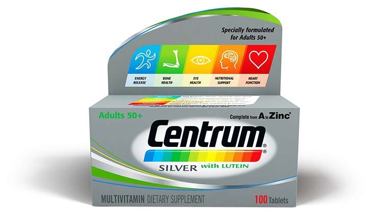 Centrum Silver With Lutein