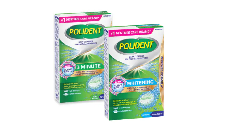 Polident Denture cleansers