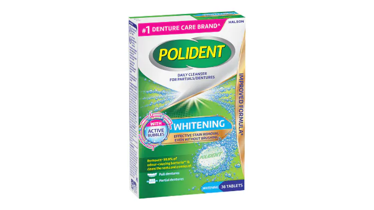 Polident whitening cleanser packshot