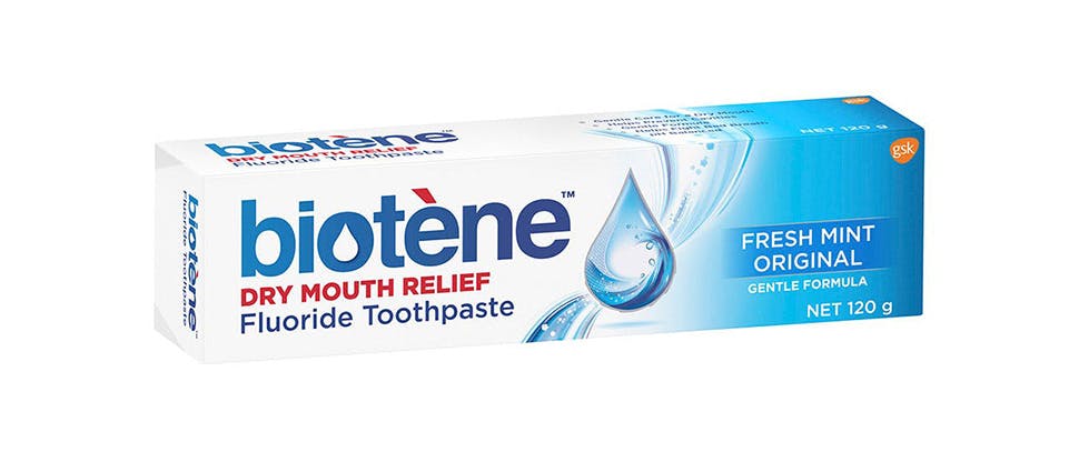 Biotène dry mouth toothpaste