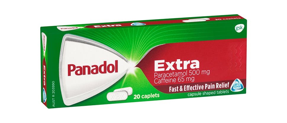 Panadol Extra pack shot