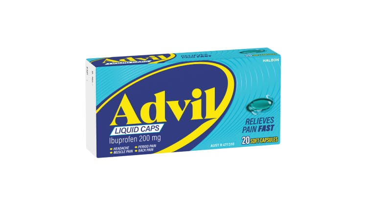 Advil Liquid capsules pack shot