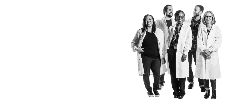 Pharmacists standing