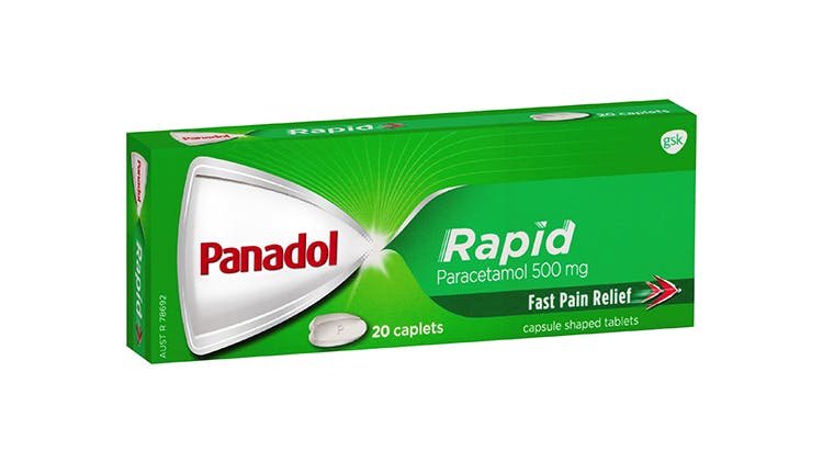 Panadol Rapid pack shot