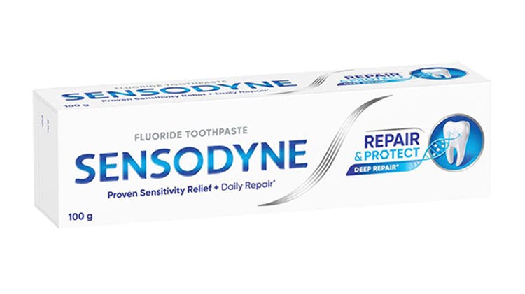 Photo of Sensodyne Repair & Protect Deep Repair toothpaste pack