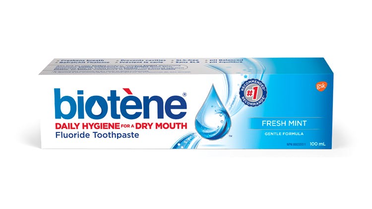 Biotène Gentle Mint Fluoride Toothpaste