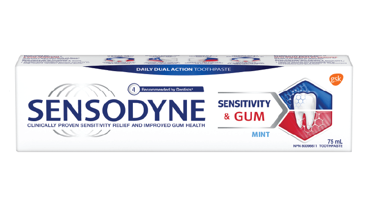 Sensitivity & Gum packshot