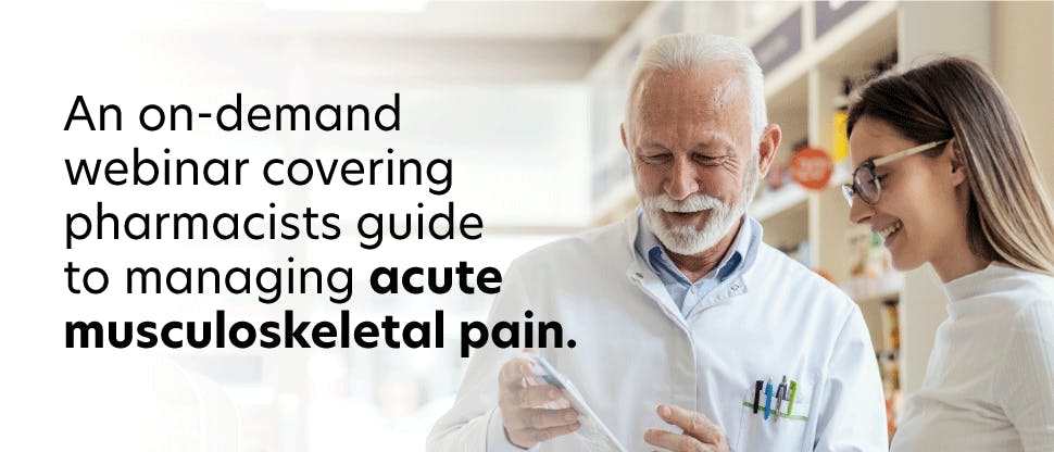 A Pharmacist’s Guide to Managing Acute Musculoskeletal Pain