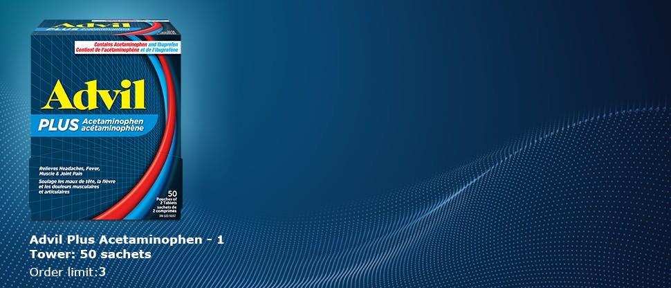 Advil Plus Acetaminophen Samples