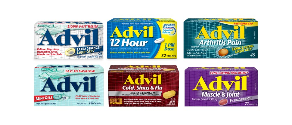 Advil product images