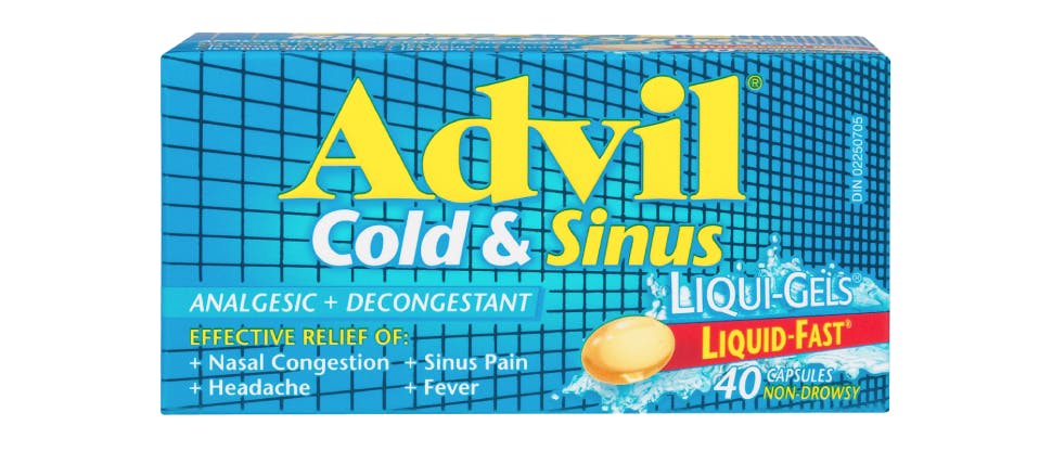 Advil Cold and Sinus Liqui-Gels product image