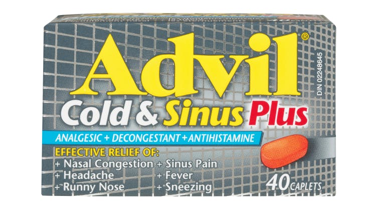 Advil Cough, Cold & Flu and Advil for Cold & Sinus