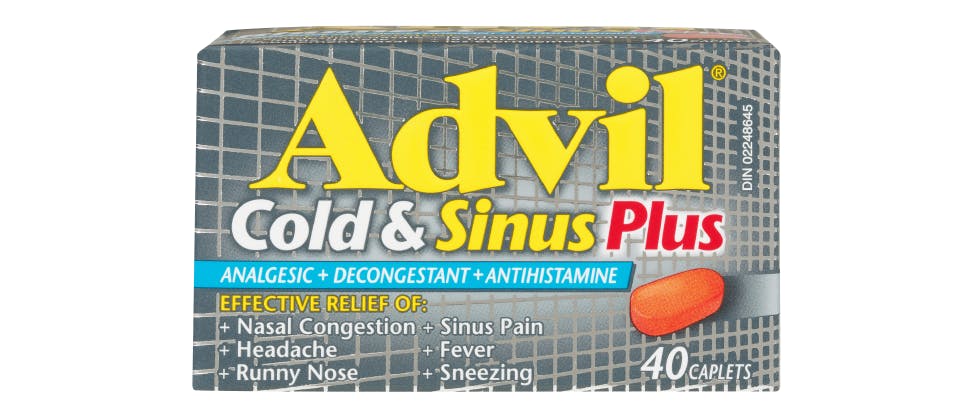 Advil Cold and Sinus Plus product image