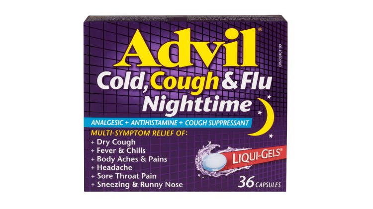 Advil Cold, Cough and Flu Nighttime product image 