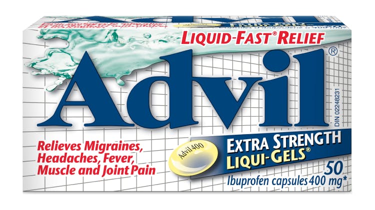 Advil Extra Strength Liqui-Gels pack shot