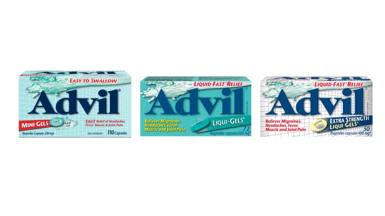 Advil Liqui-Gels, Advil Extra Strength Liqui-Gels, Advil Mini-Gels