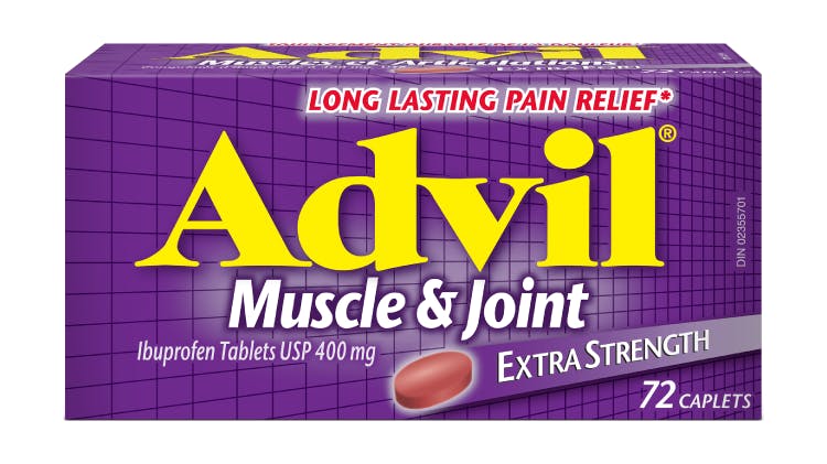 Advil Muscle and Joint Pack Shot