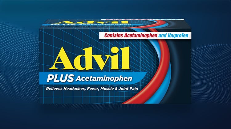 Advil Plus Acetaminophen product shot