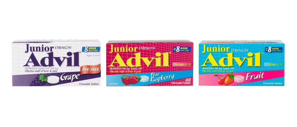 Children’s Advil Junior Strength Tablets