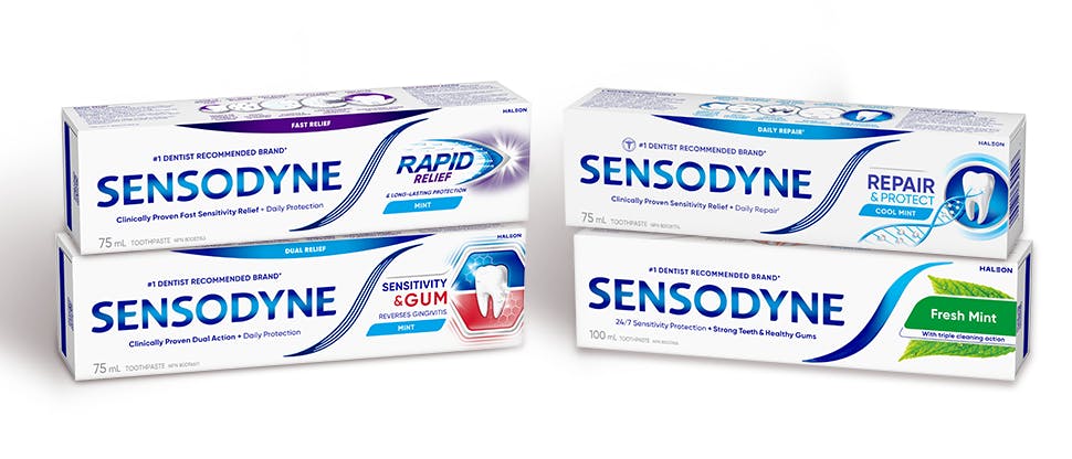 Sensodyne range