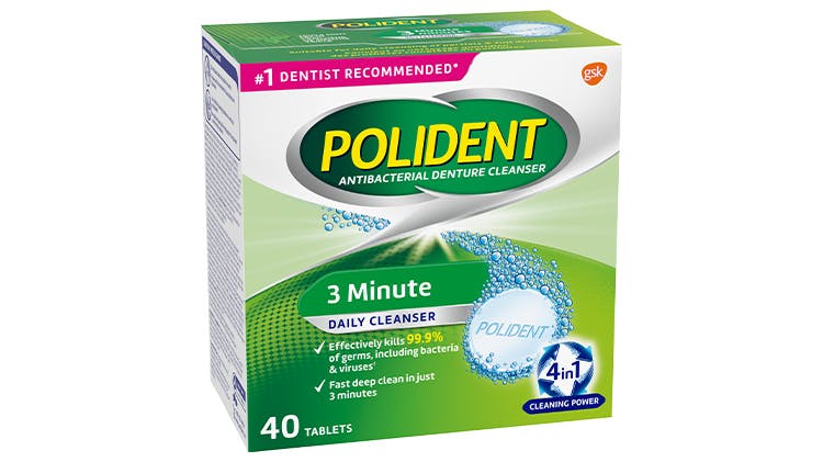 Polident 3-minute daily cleanser 
