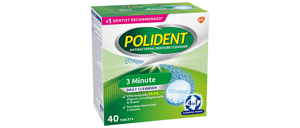 Polident 3-minute daily cleanser