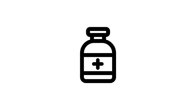 Pill jar icon