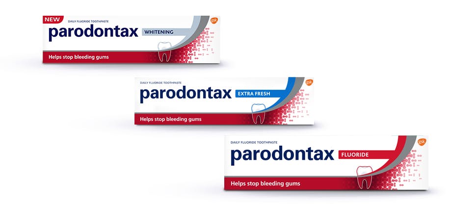Parodontax Gum Health Toothpaste and Mouthwash