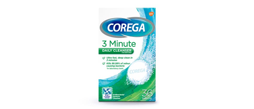 Corega cleanser