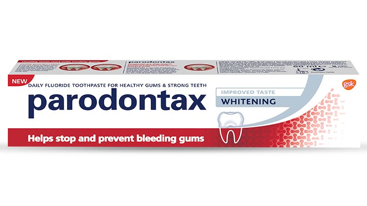 Parodontax toothpaste pack 
