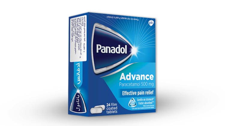 Panadol Advance pack shot